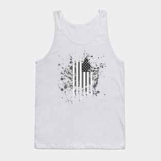 Patriotic Monochrome Tank Top